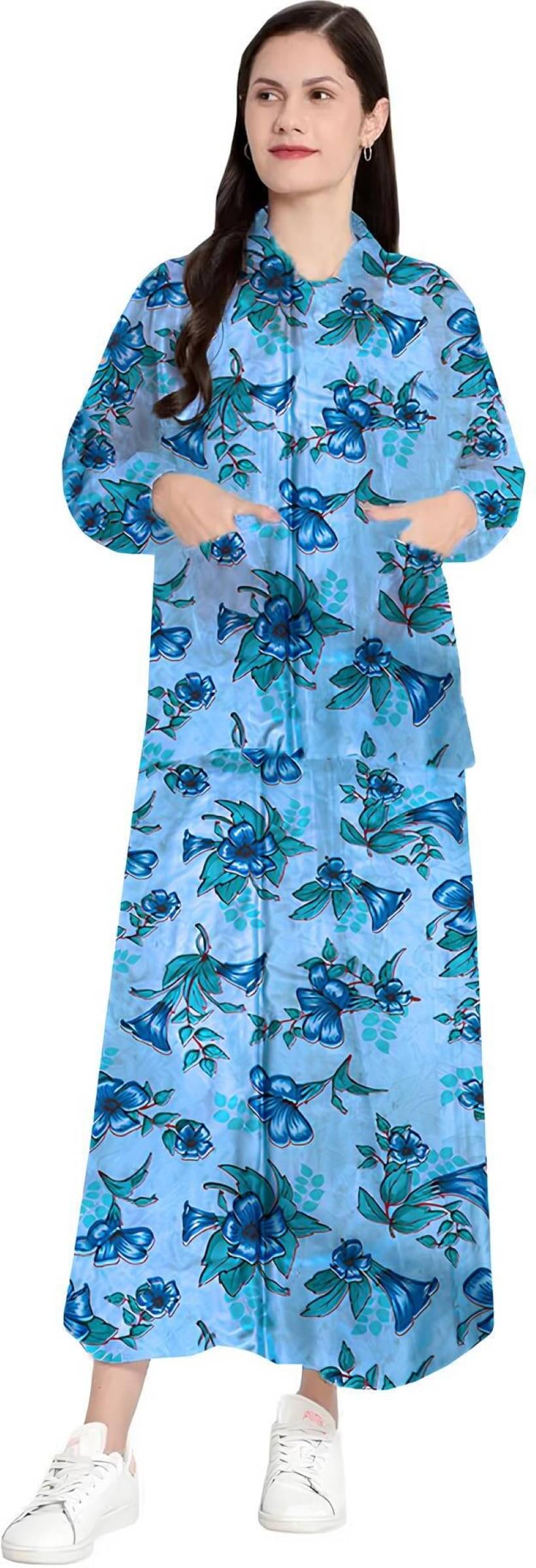 Reoutlook PVC Raincoat Set - Blue Reoutlook PVC Raincoat Set - Blue