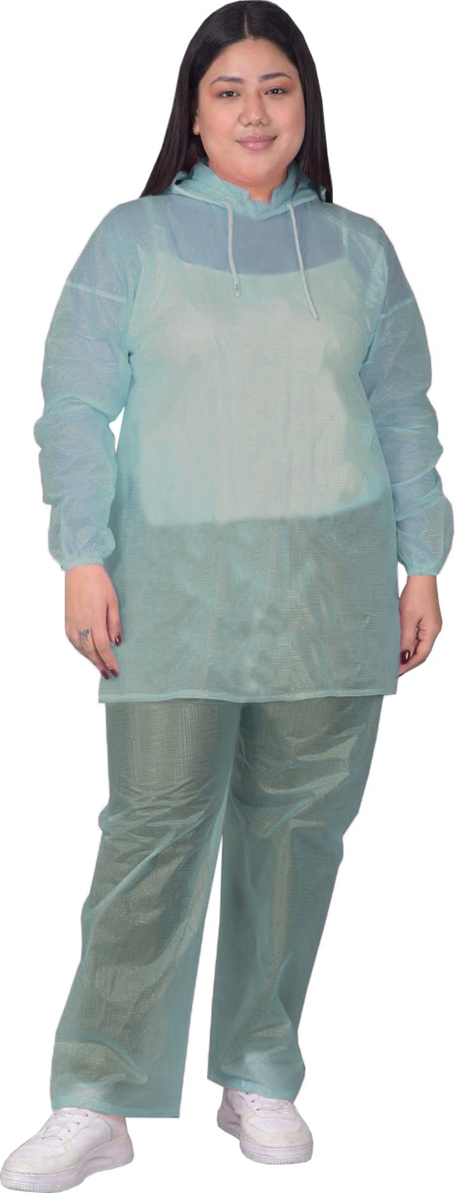     			Reoutlook PVC Raincoat Set - Blue