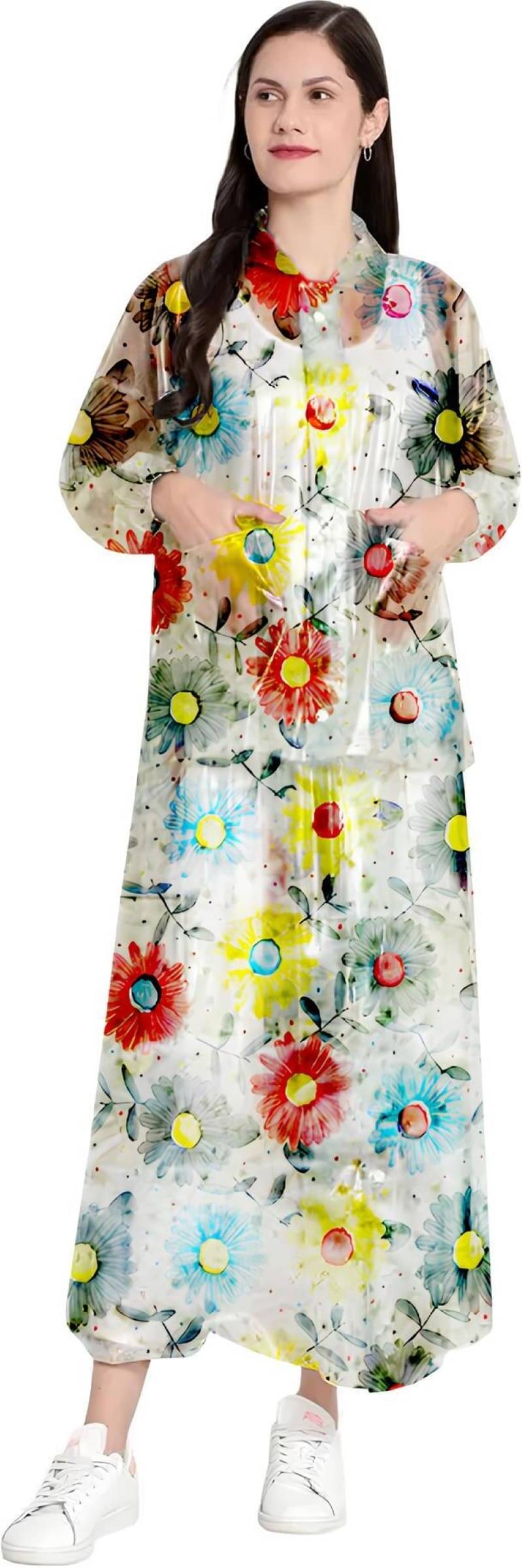 Reoutlook PVC Raincoat Set - Multicolor 1     			Reoutlook PVC Raincoat Set - Multicolor 1