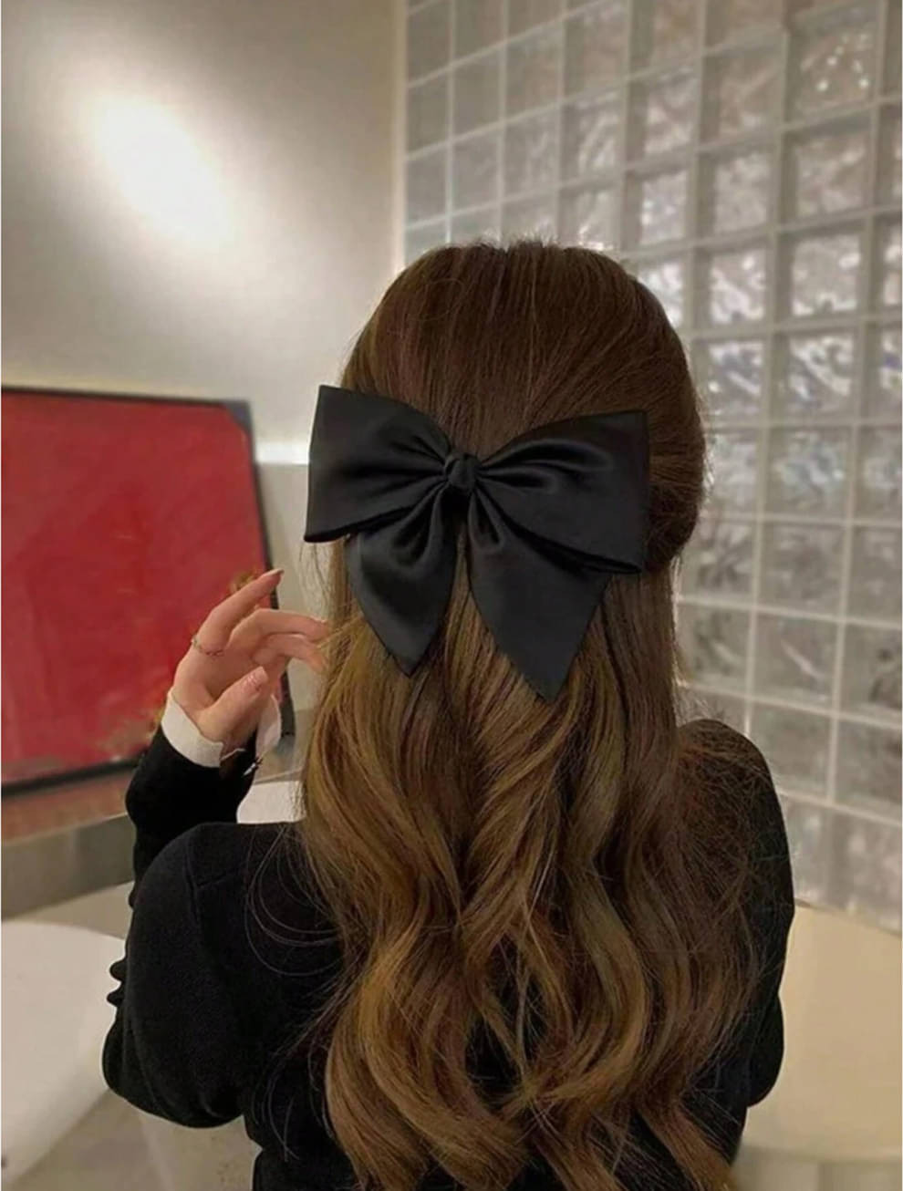    			Rhosyn Black Girls Hair Clip ( Pack of 1 )
