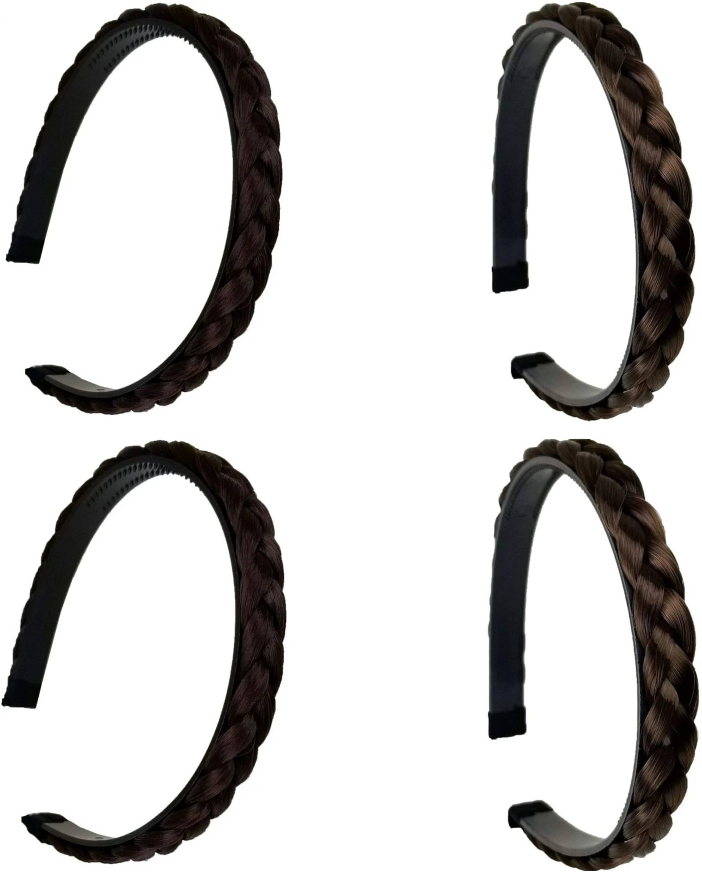 Rhosyn Black Women's Hair Band ( Pack of 4 ) - Jewellery Sets | Buy online on ZillyBuy