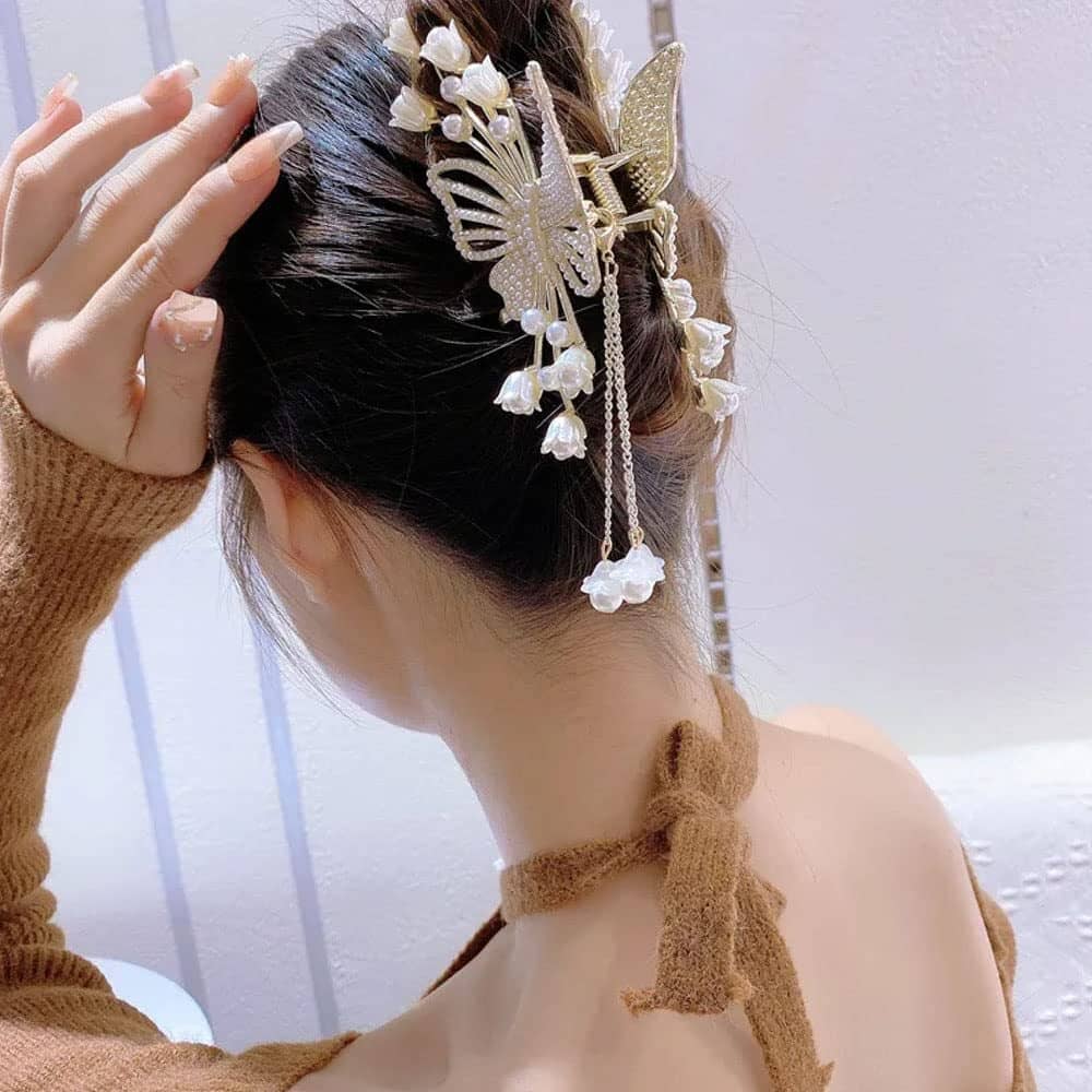 Rhosyn Gold Women's Hair Clip ( Pack of 1 ) - Jewellery Sets | Buy online on ZillyBuy