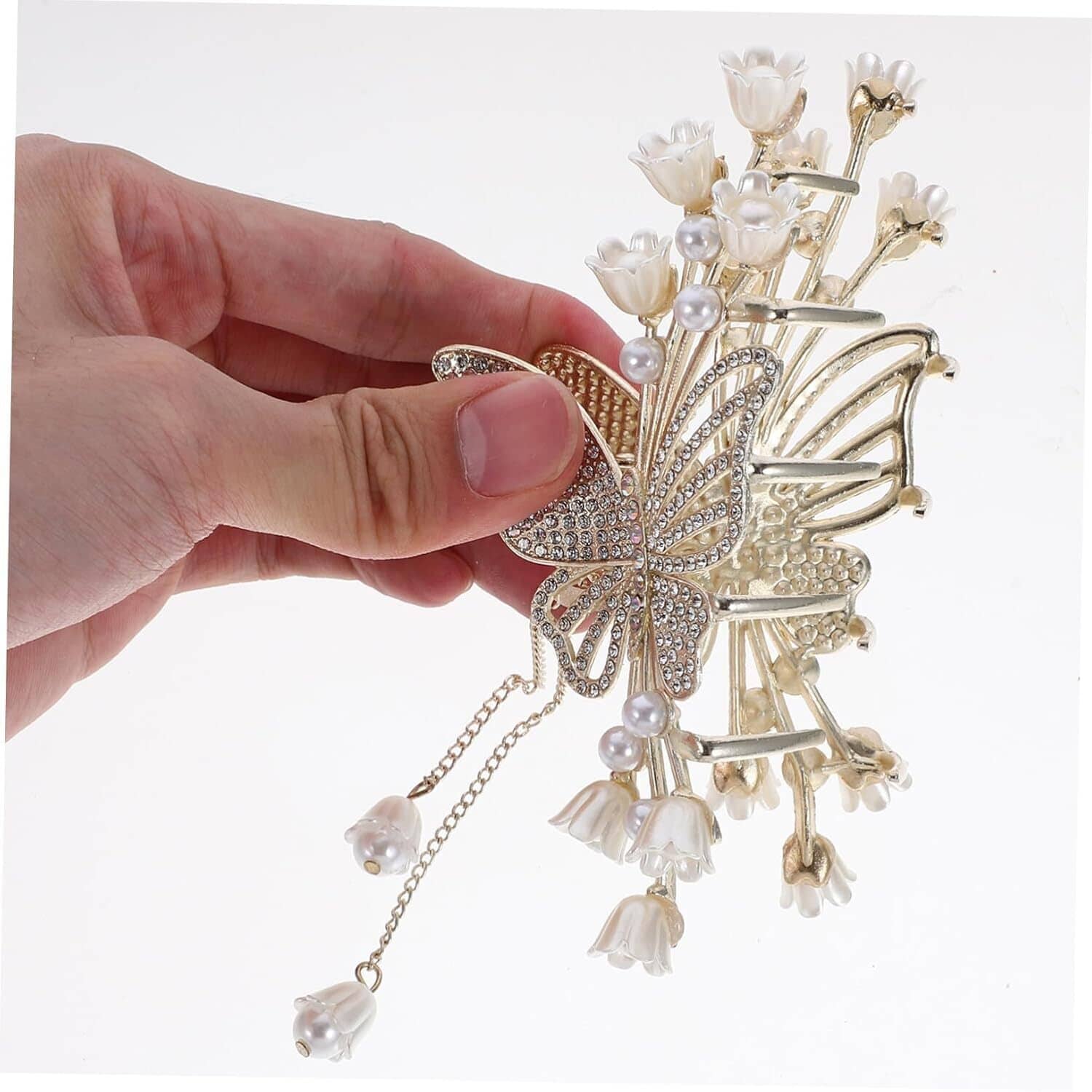 Rhosyn Gold Women's Hair Clip ( Pack of 1 ) - Jewellery Sets | Buy online on ZillyBuy