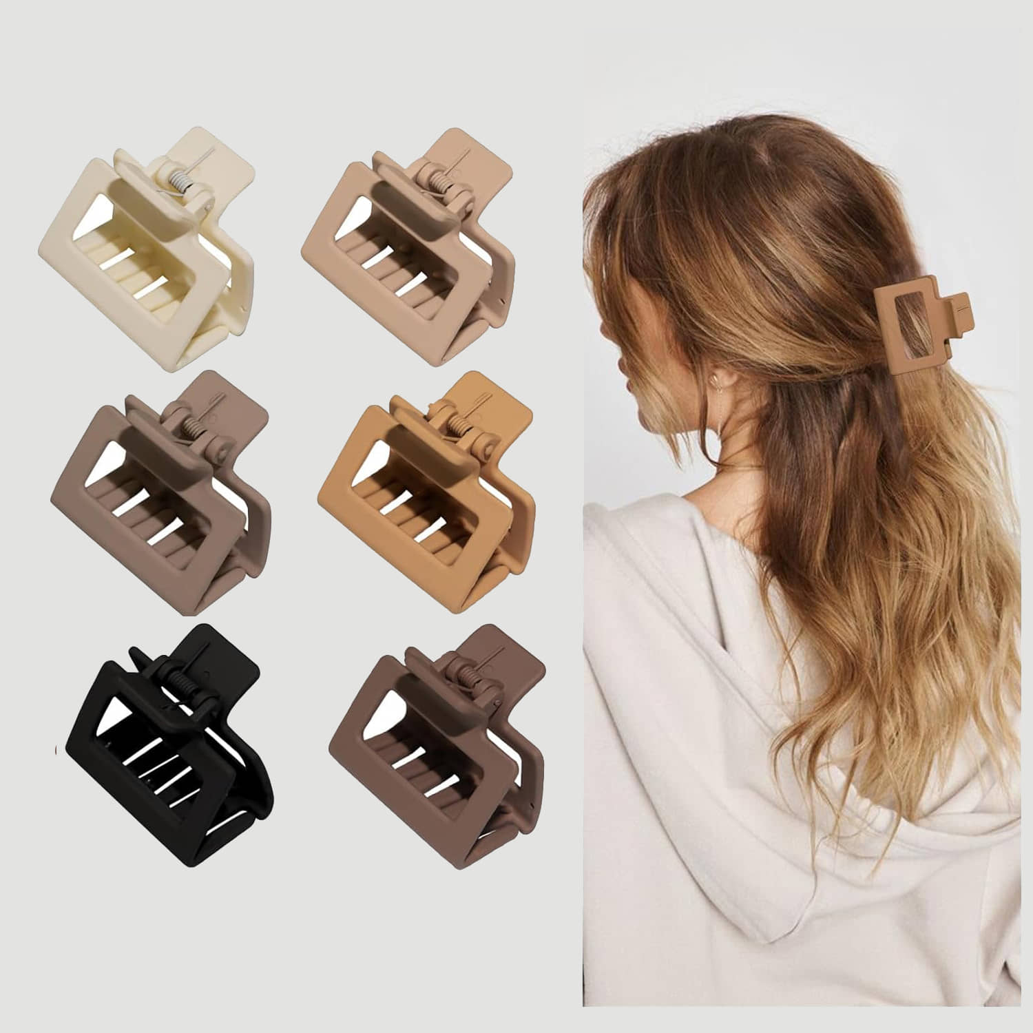 Rhosyn Multi Women's Hair Clip ( Pack of 6 ) - Jewellery Sets | Buy online on ZillyBuy