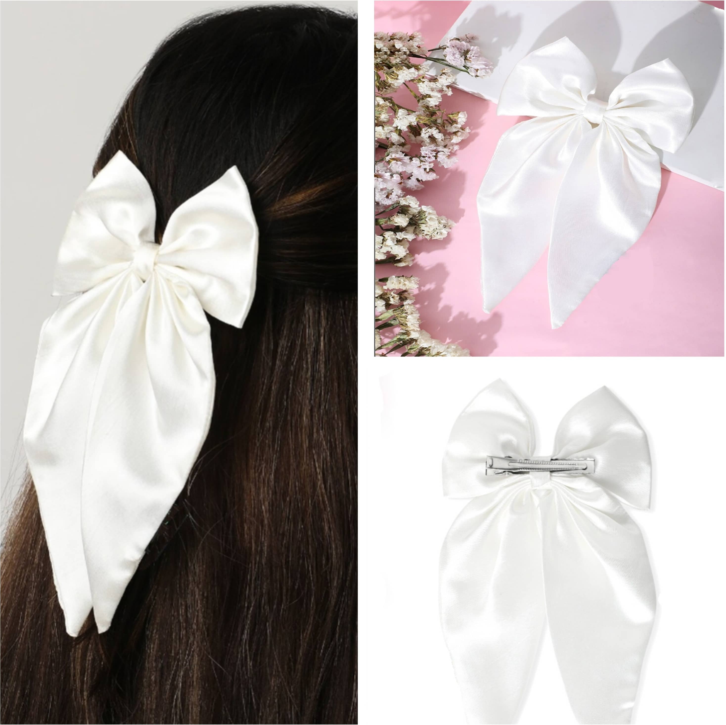 Rhosyn White Women's Hair Clip ( Pack of 1 ) - Jewellery Sets | Buy online on ZillyBuy