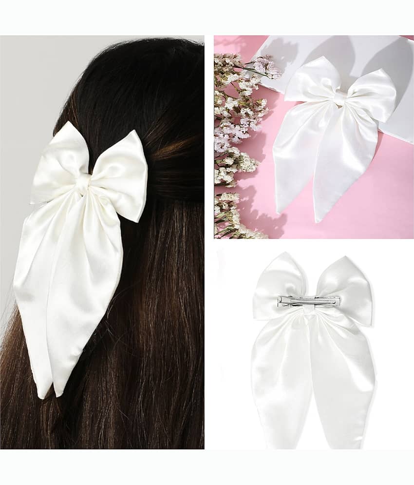 Rhosyn White Women's Hair Clip ( Pack of 1 ) - Jewellery Sets | Buy online on ZillyBuy