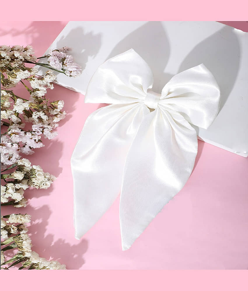 Rhosyn White Women's Hair Clip ( Pack of 1 ) - Jewellery Sets | Buy online on ZillyBuy