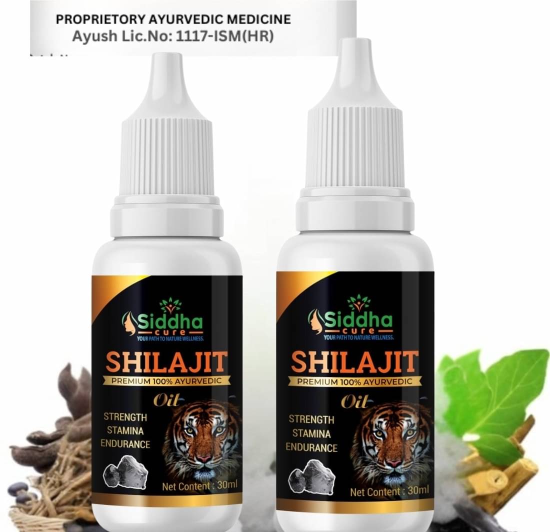     			Siddha Cure Shilajit Oil (Pack of 2)