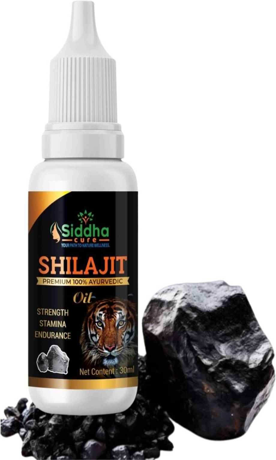     			Siddha Cure Shilajit Oil for Man for Strength and Endurance