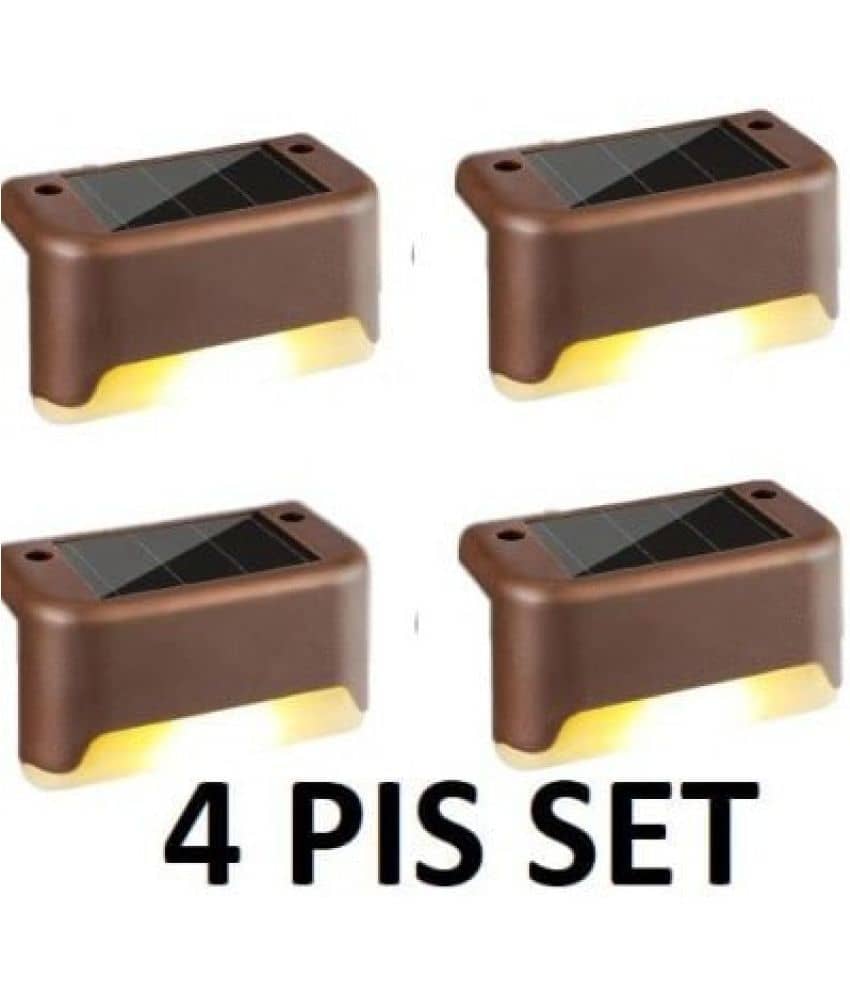 Spark World 2W Solar Powered Decorative Light ( Pack of 4 )