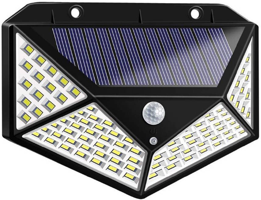     			Spark World Above 50W Solar Outdoor Wall Light ( Pack of 1 )