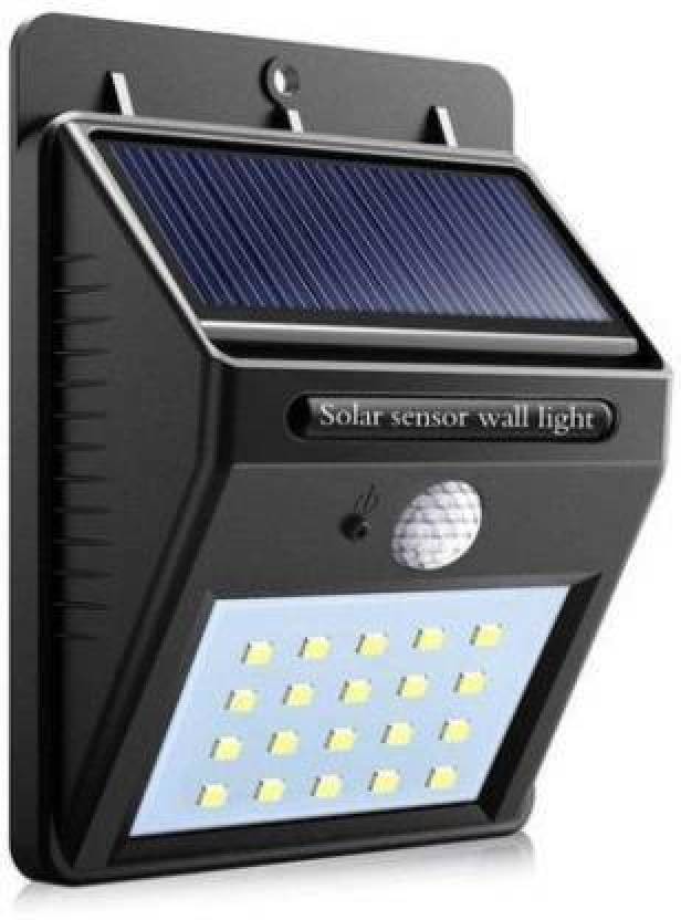     			Spark World Above 50W Solar Outdoor Wall Light ( Pack of 1 )