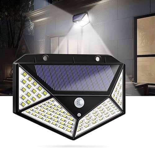 Spark World Above 50W Solar Outdoor Wall Light ( Pack of 1 ) Spark World Above 50W Solar Outdoor Wall Light ( Pack of 1 )