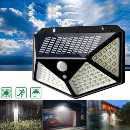     			Spark World Above 50W Solar Outdoor Wall Light ( Pack of 1 )