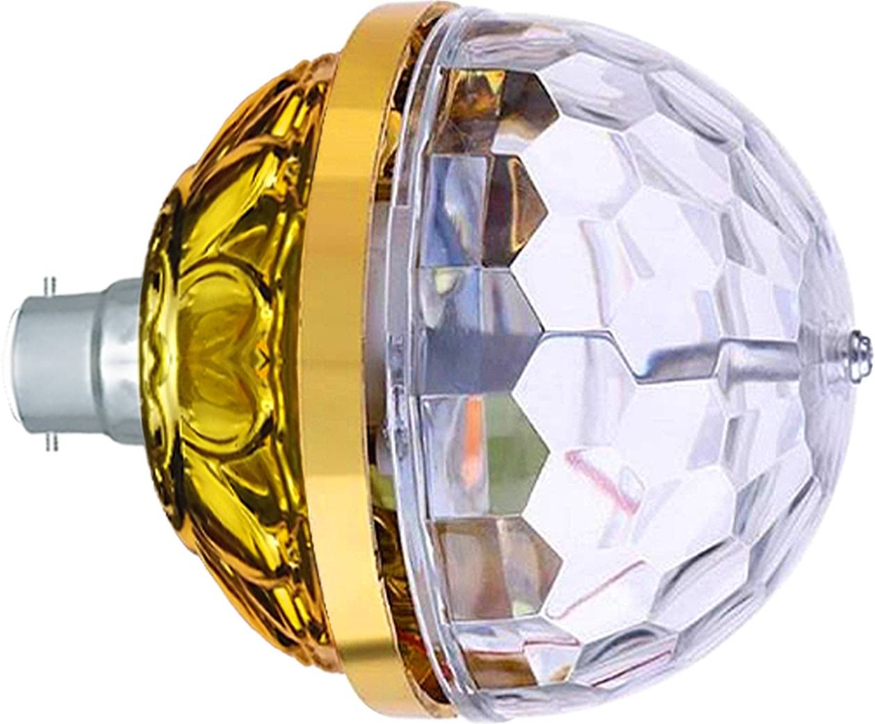     			Spark World Gold Others Rotating Light ( Pack of 1 )