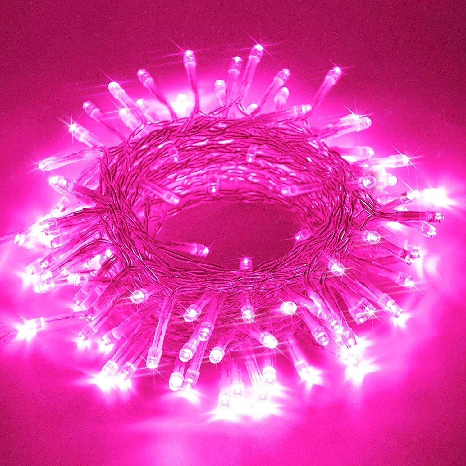     			Spark World Pink 15M String Light ( Pack of 1 )