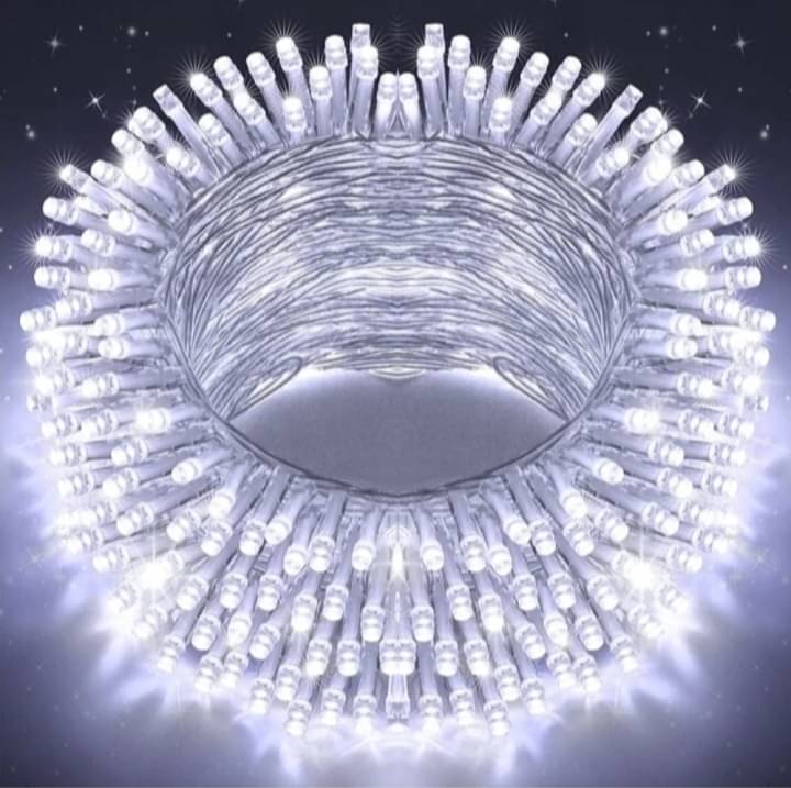     			Spark World White 15M String Light ( Pack of 1 )