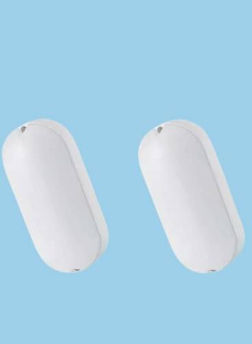     			Spark World White Up Light Wall Lamp ( Pack of 2 )