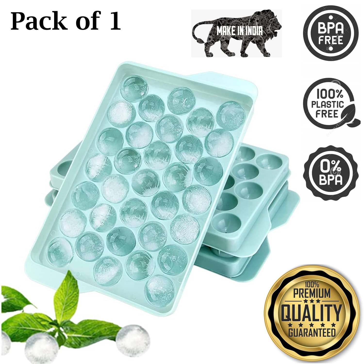     			Stysol Ice Tray  Blue 1 Pcs
