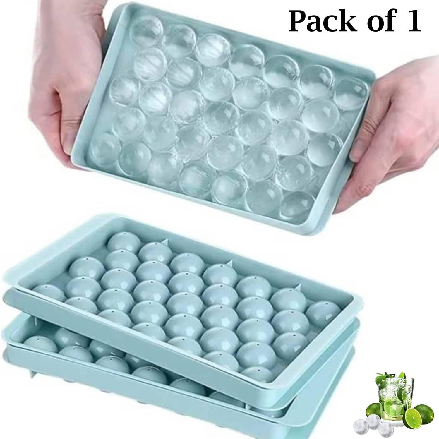    			Stysol Ice Tray  Blue 1 Pcs