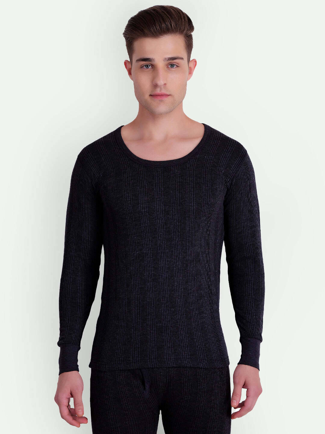 TT Pack of 1 Cotton Blend Thermal Tops For Men's ( Black ) TT Pack of 1 Cotton Blend Thermal Tops For Men's ( Black )