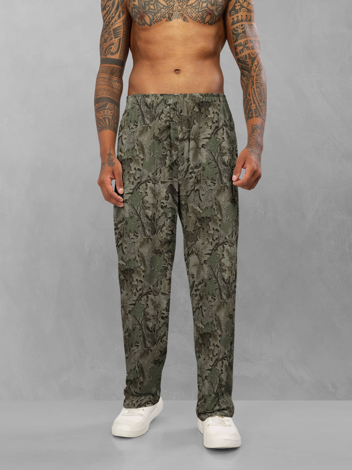 BULLMER Olive Green Cotton Blend Men's Trackpants ( Pack of 1 ) - Track Pants | Buy online on ZillyBuy