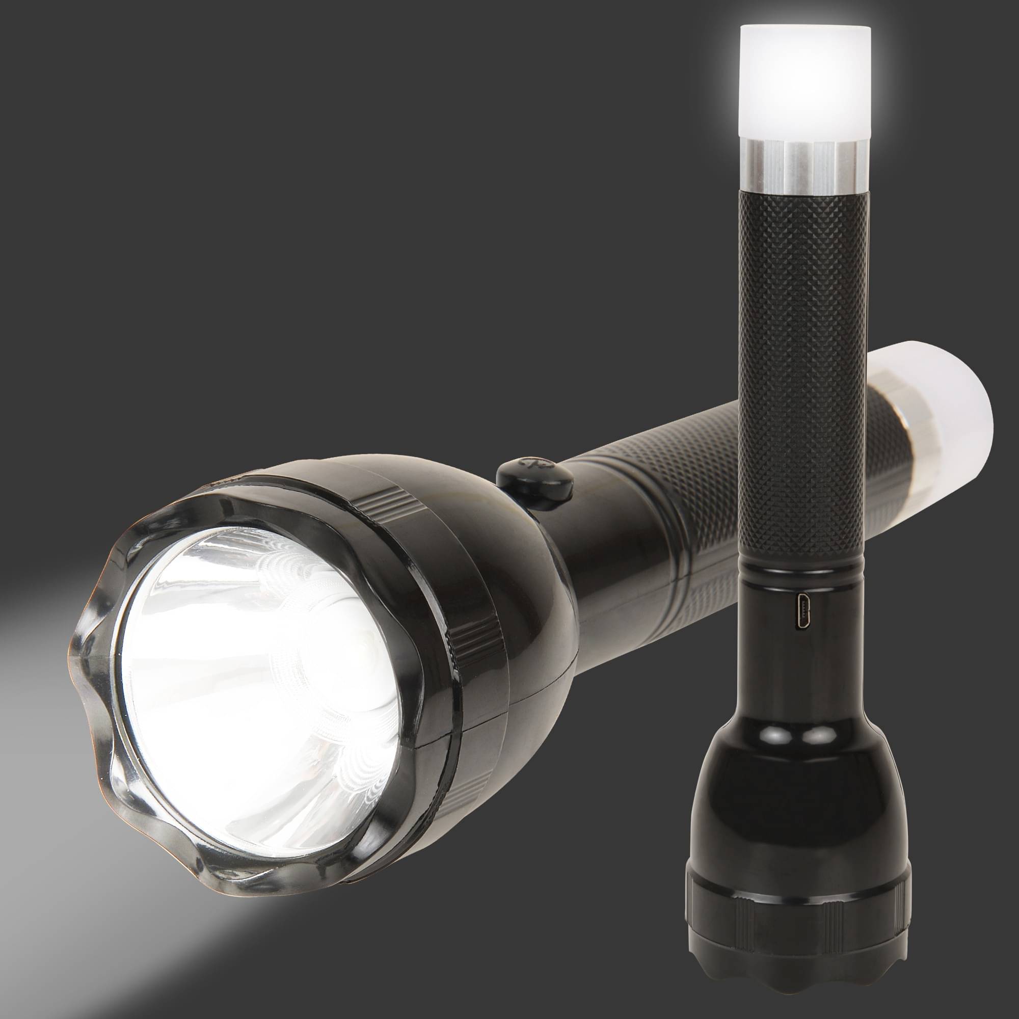     			ECOSKY - 40W Rechargeable Flashlight Torch ( Pack of 1 )