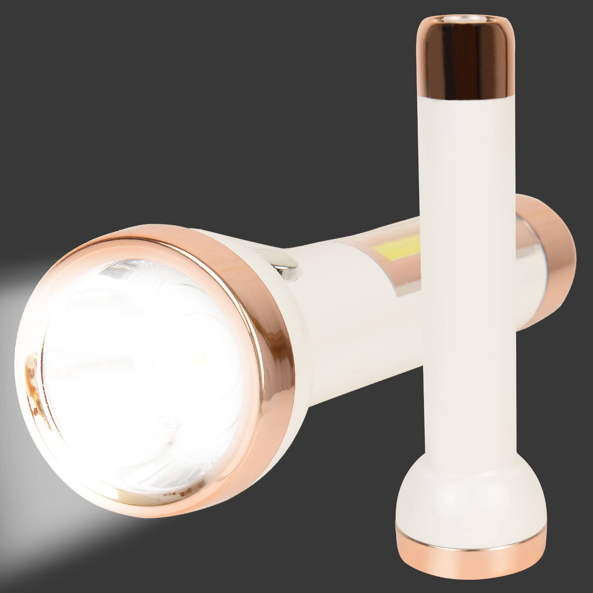     			ECOSKY - 4W Rechargeable Flashlight Torch ( Pack of 1 )