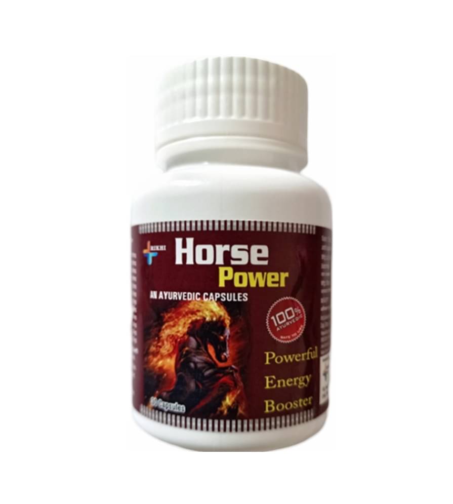 Herbal Horse Power (100% Ayurvedic Product) Capsule 30 no.s Herbal Horse Power (100% Ayurvedic Product) Capsule 30 no.s