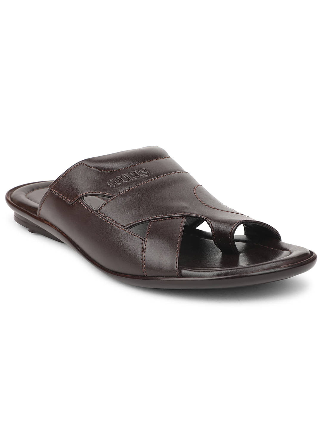     			Liberty Brown Men's Thong Flip Flop