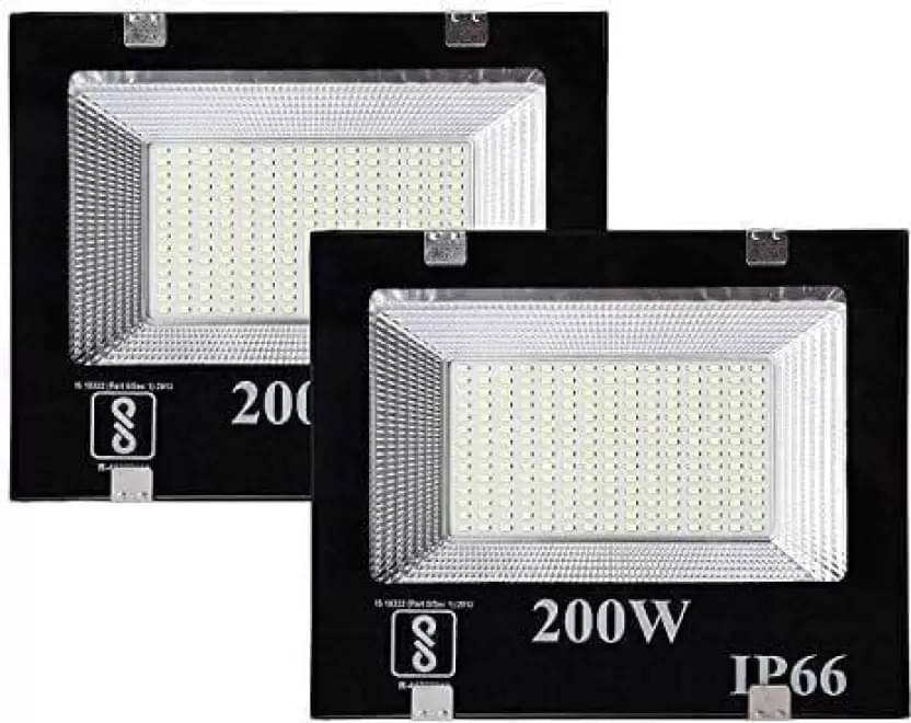     			SPARKWORLD Flood Light Warm White - Pack of 2