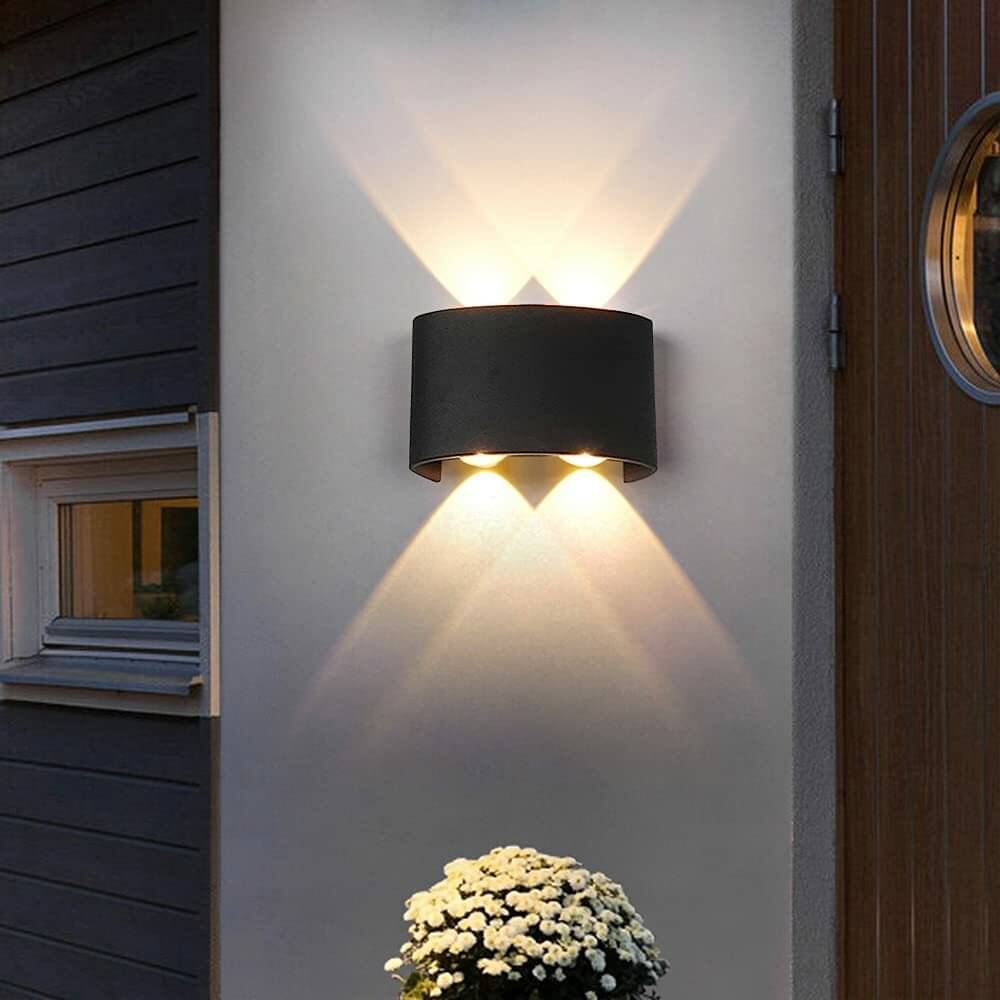     			Spark World Black Up & Down Light Lamp ( Pack of 1 )