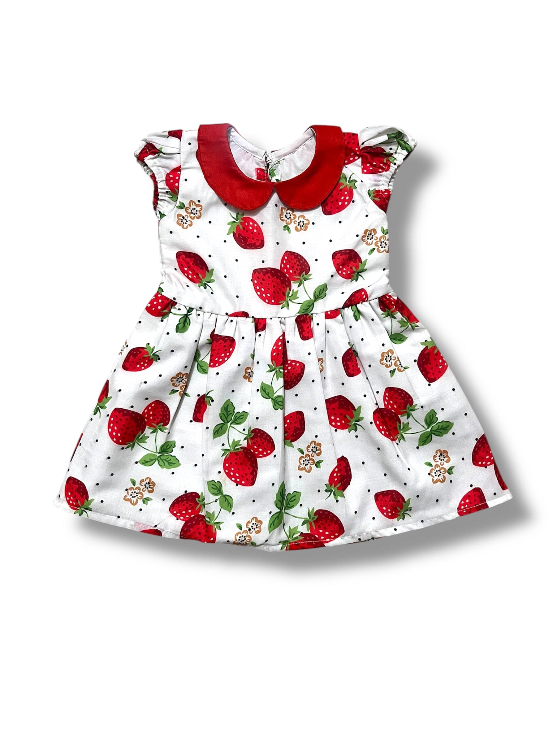     			The Creators Cotton Frock For Baby Girls ( Pack of 1 , White )