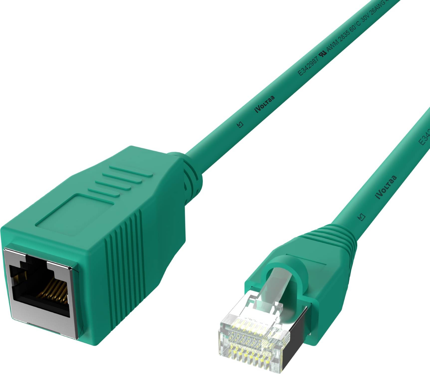     			iVoltaa 2m LAN(Ethernet) - Green