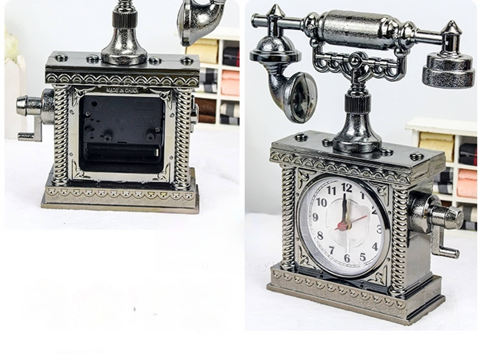     			3Mads Analog Alarm Clock - Pack of 1