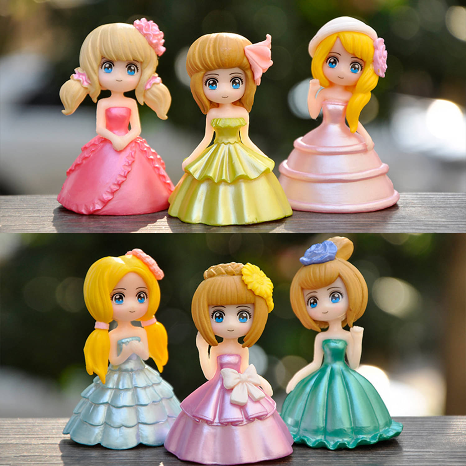     			3Mads Tanjore Doll 4.8 cm - Pack of 6