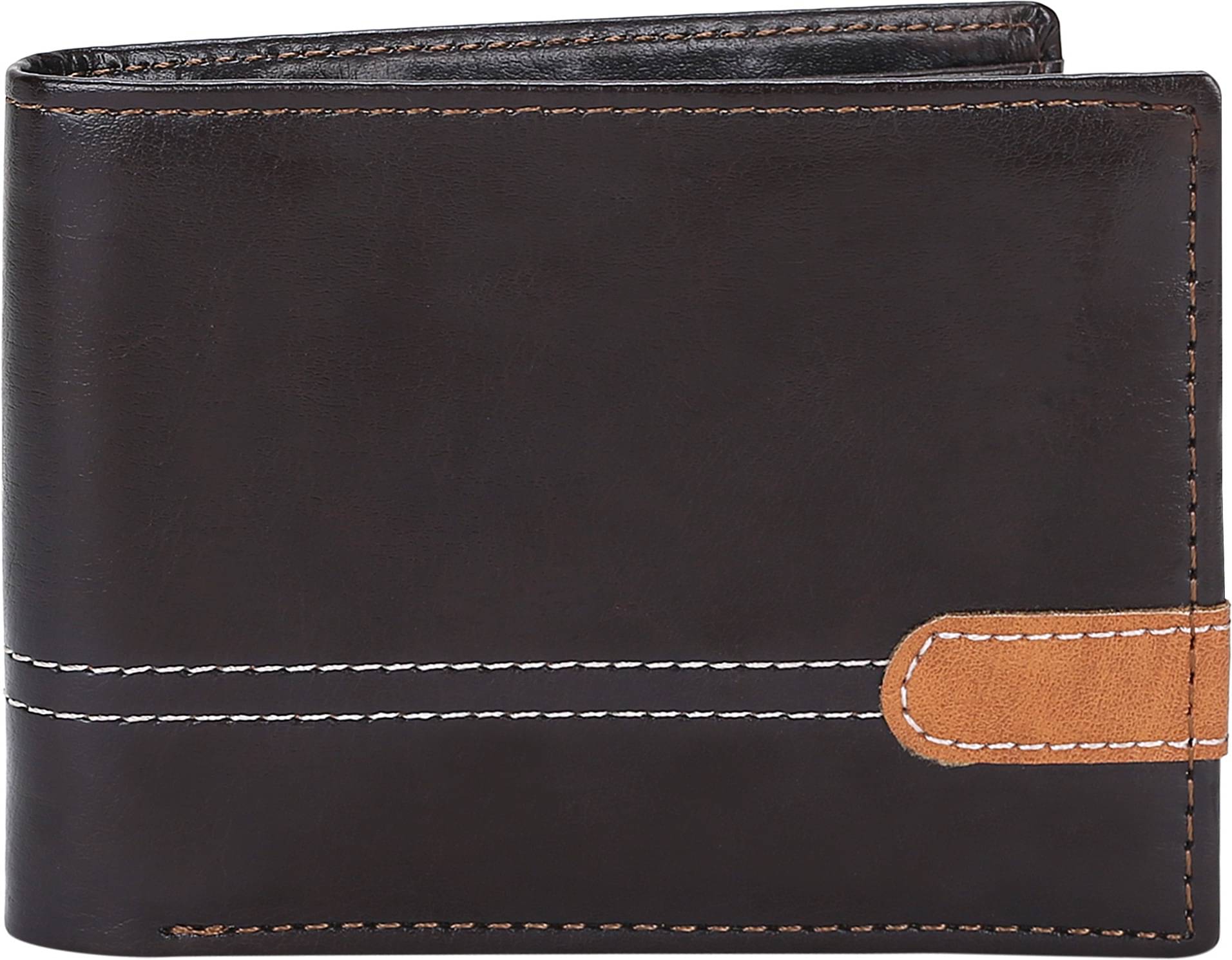     			Amicraft PU Self Design Men's Regular Wallet With 6 Slots For Card ( Black , Pack of 1 )