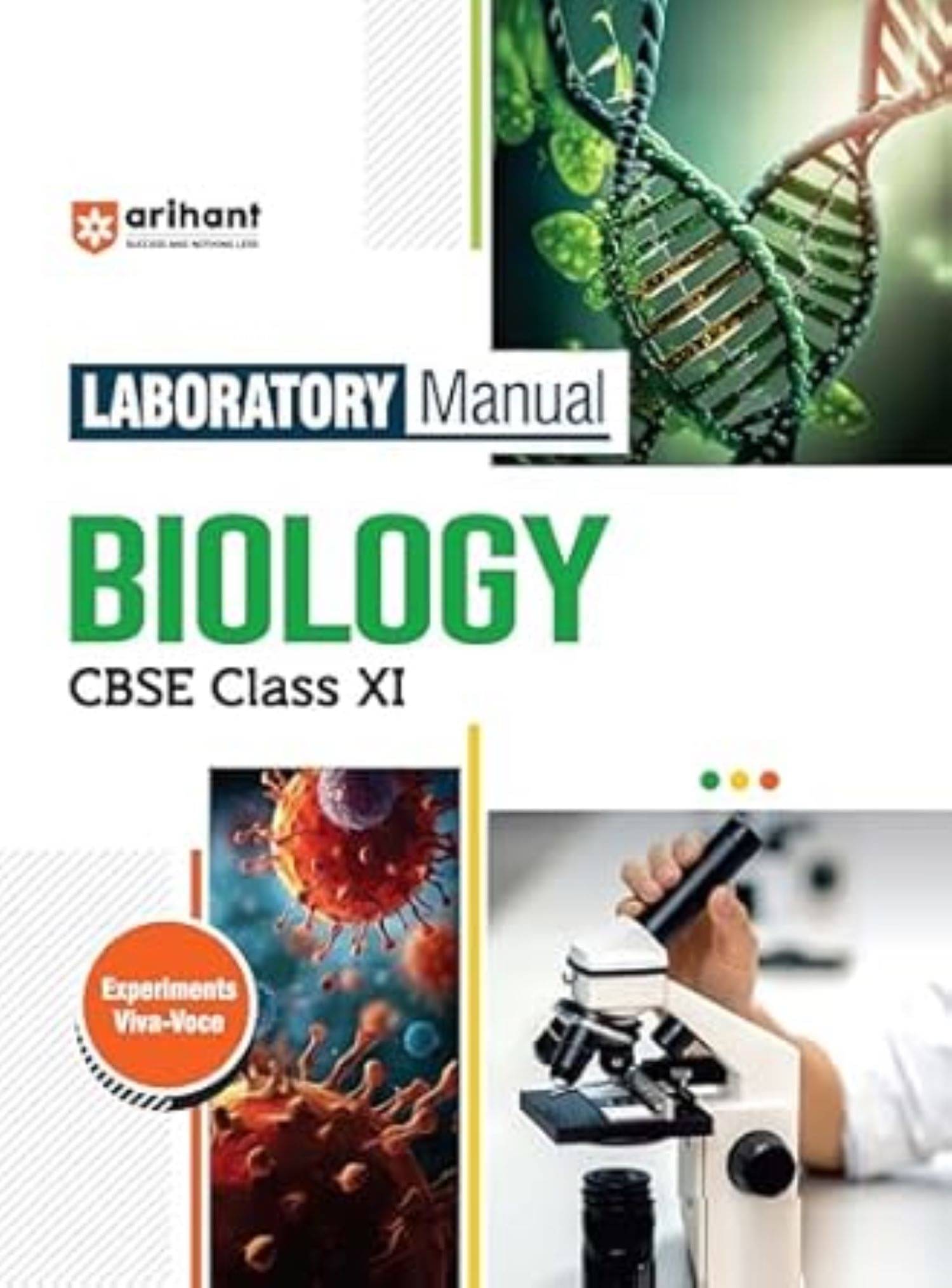     			Arihant Laboratory Manual Biology CBSE Class - XI 2025 EDITION