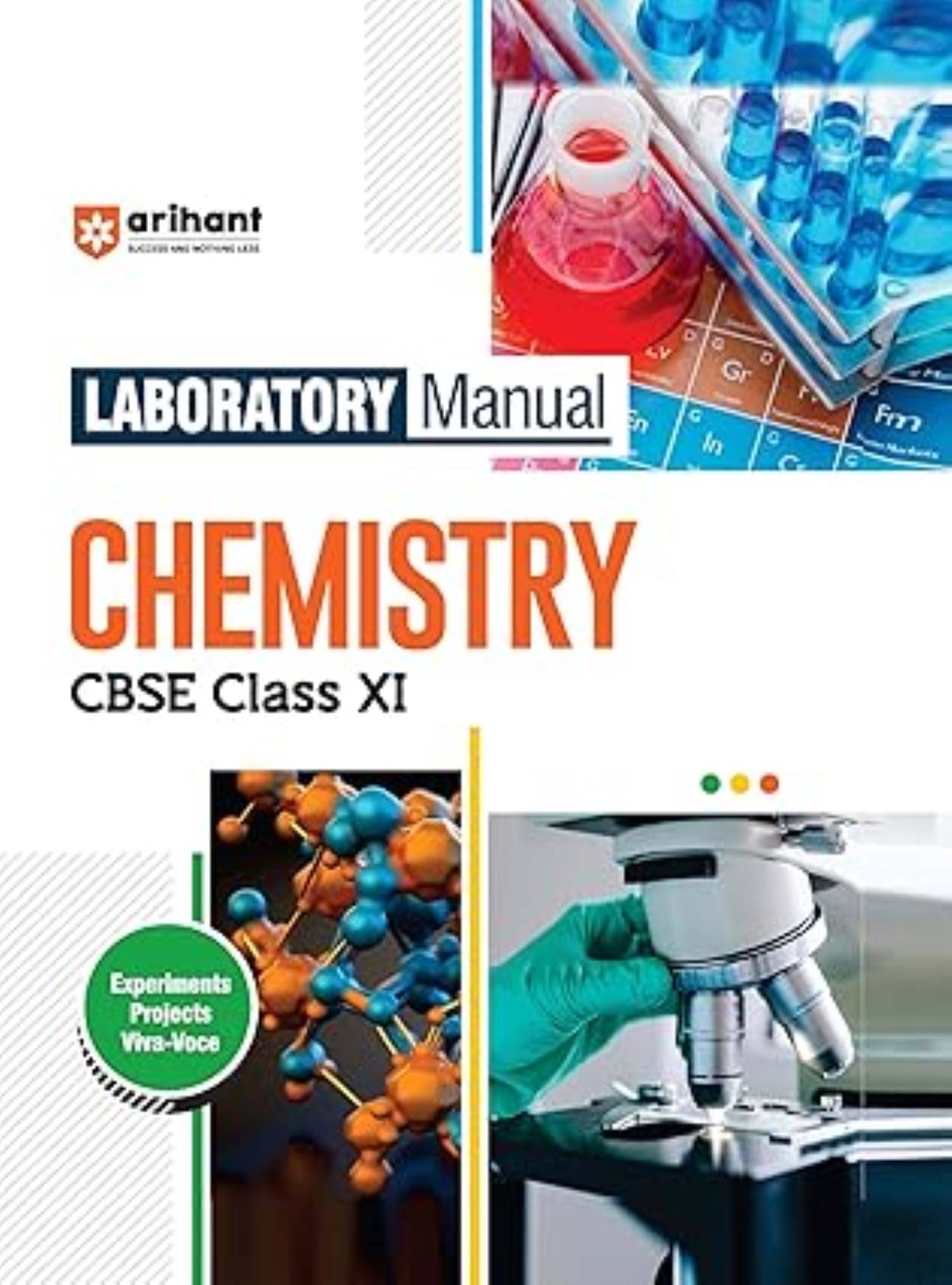     			Arihant Laboratory Manual CBSE Chemistry for Class XI 2025 EDITION
