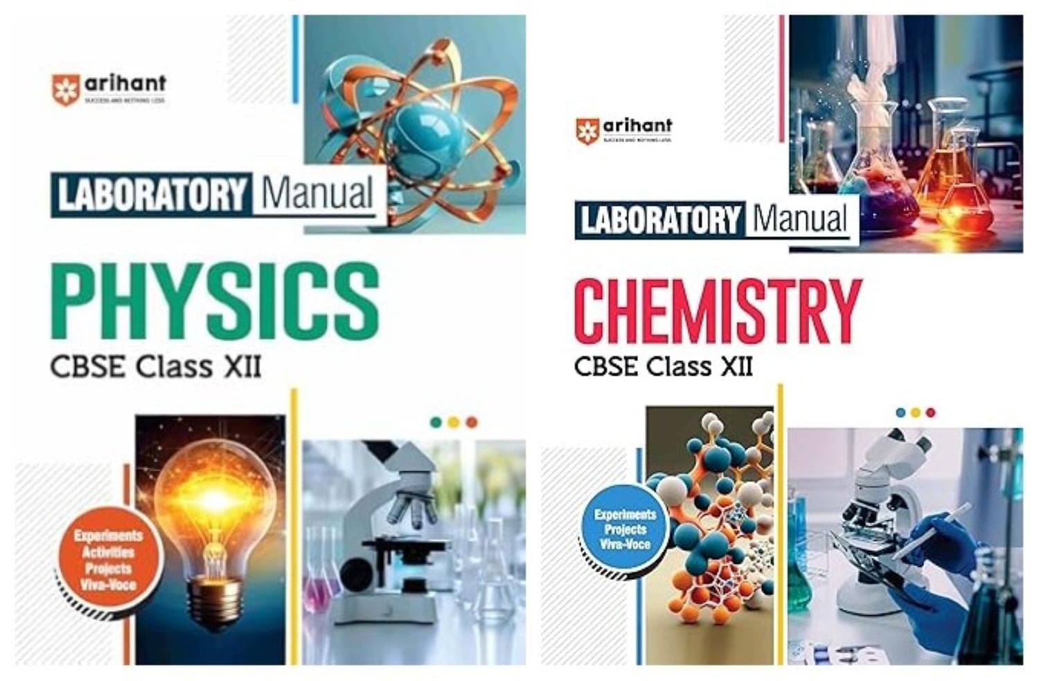     			Arihant Laboratory Manual CBSE Physics & Chemistry  for Class XII 2025