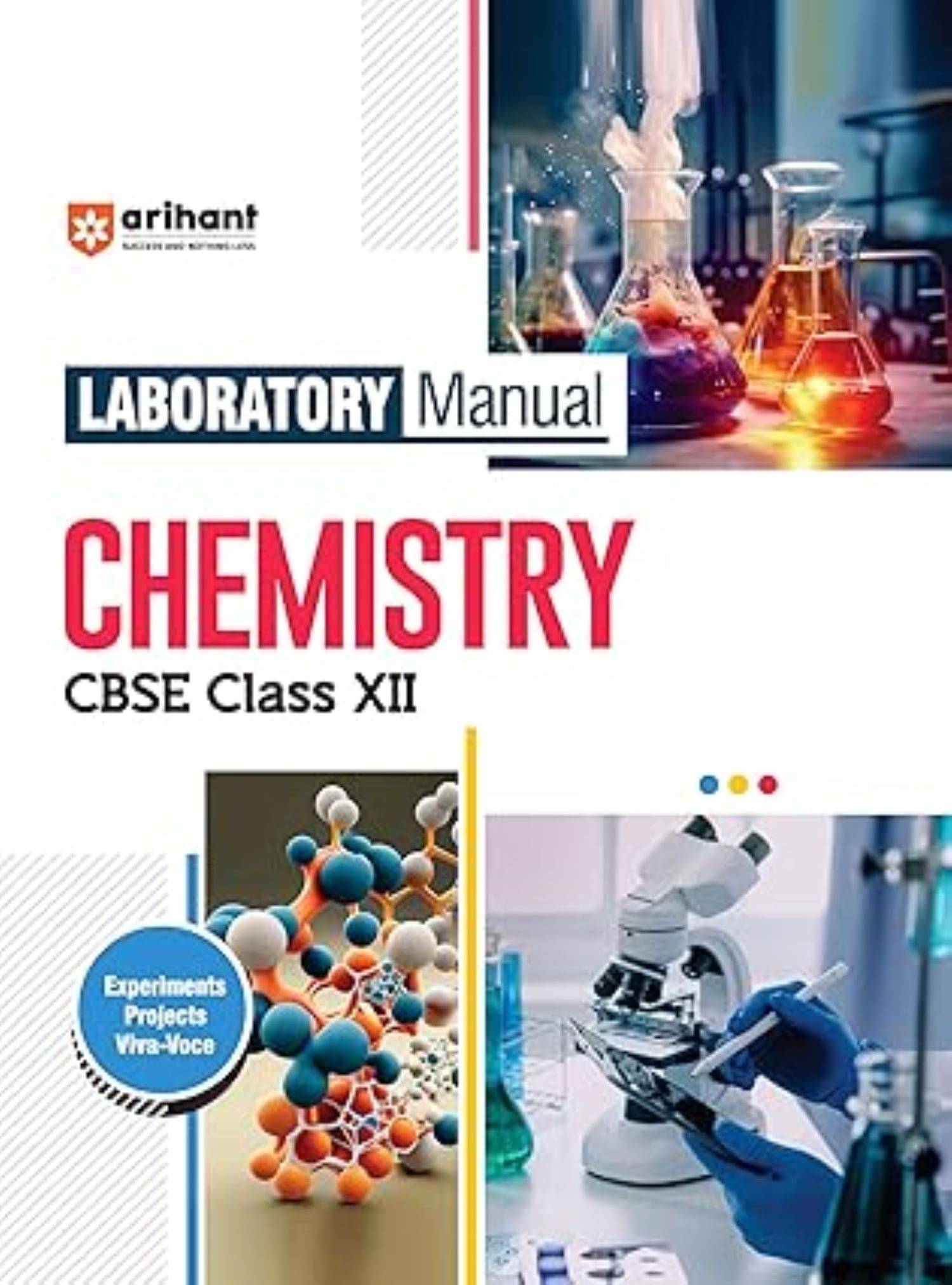     			Arihant Laboratory Manual Chemistry CBSE Class - XII, 2025 Experiment Project Viva-voce | Questions and Laboratory instruction based on CBSE syllabus