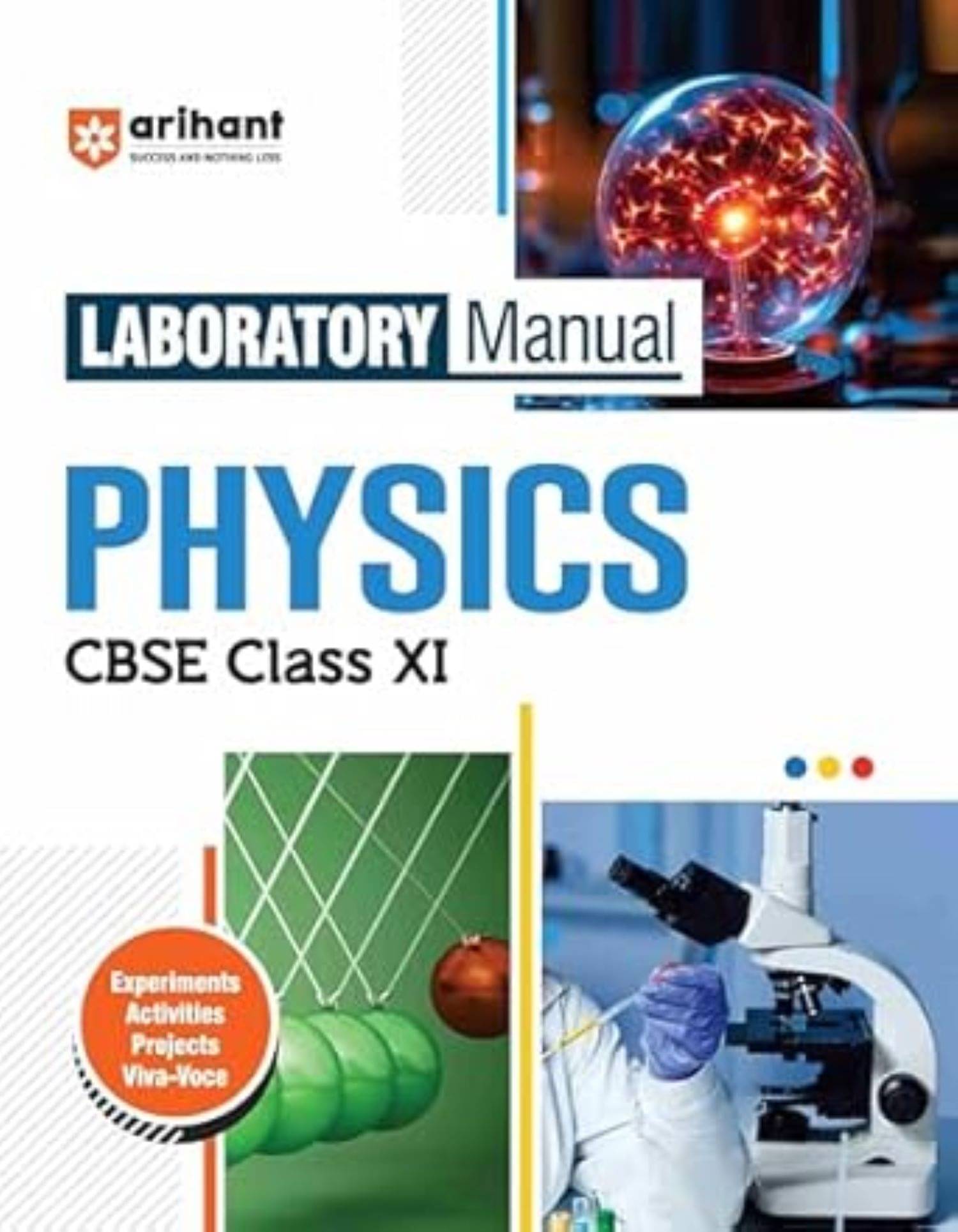     			Arihant Laboratory Manual Physics CBSE Class - XI 2025