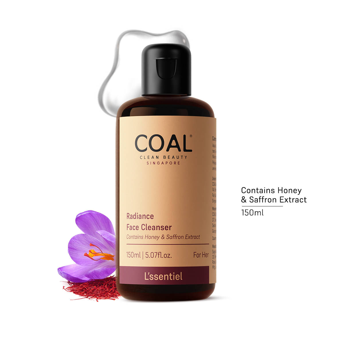     			COAL CLEAN BEAUTY - Refreshing Face Cleanser For All Skin Type 1 mL ( Pack of 1 )