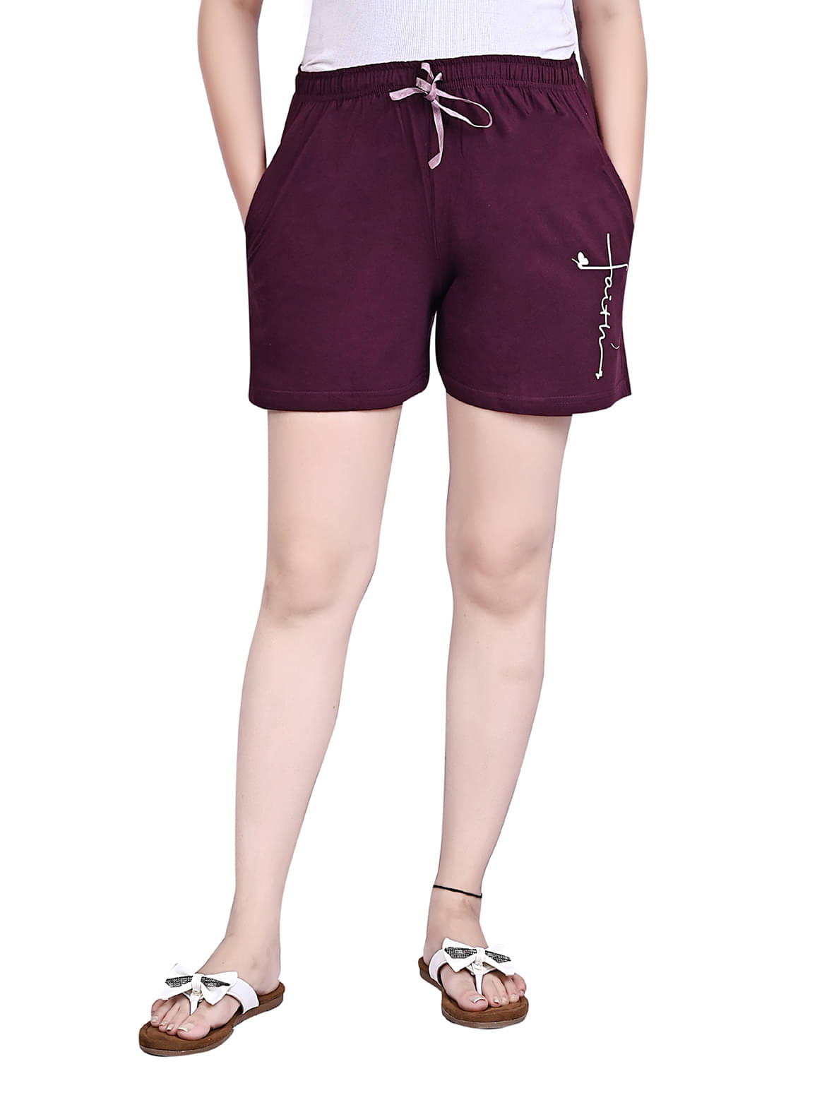     			CUSHEE Cotton Bermuda - Brown Single