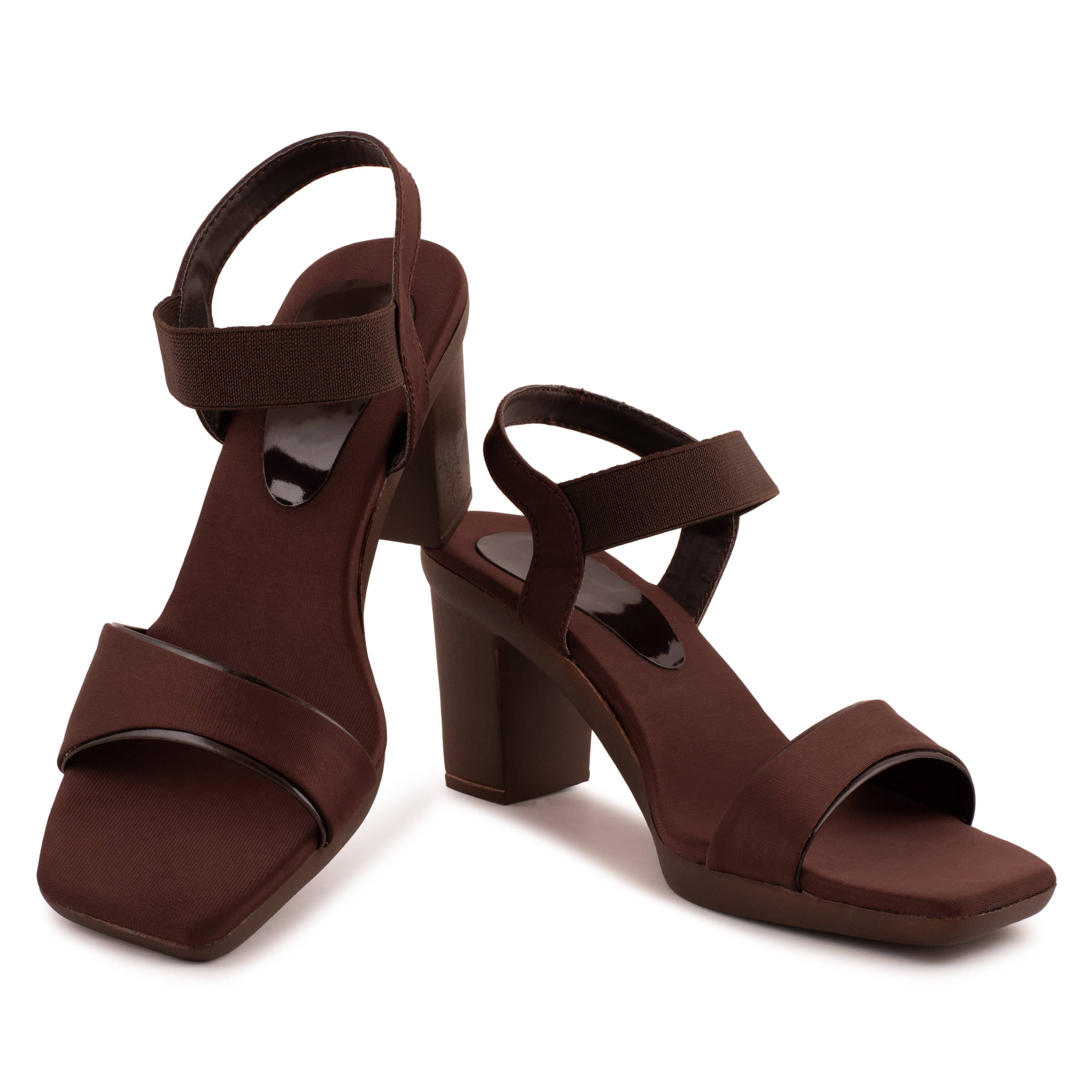 Carrito Brown Women's Sandal Heels     			Carrito Brown Women's Sandal Heels