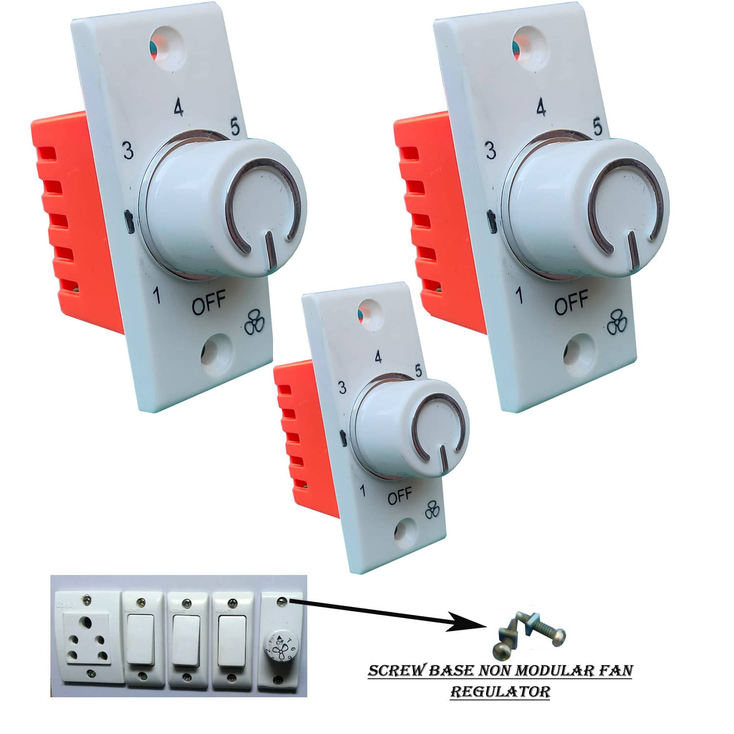    			HIRU Fan Regulators 4 Module