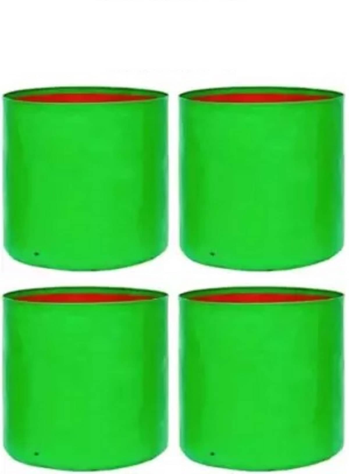 HK Balloons Green Plastic Plant Bag ( Pack of 4 )