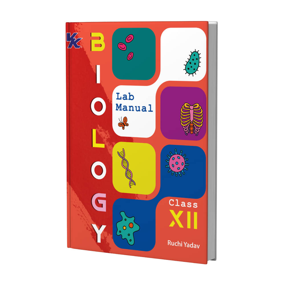     			Lab Manual Biology (HB) With Worksheet  | For Class 12  | CBSE Based  | NCERT Based  | 2025 Edition