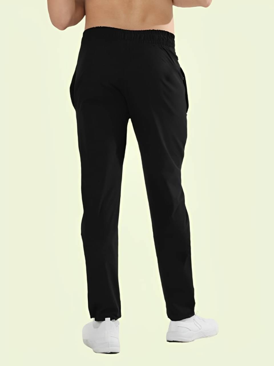     			MAYKR Regular Flat Men's Joggers - Black ( Pack of 1 )