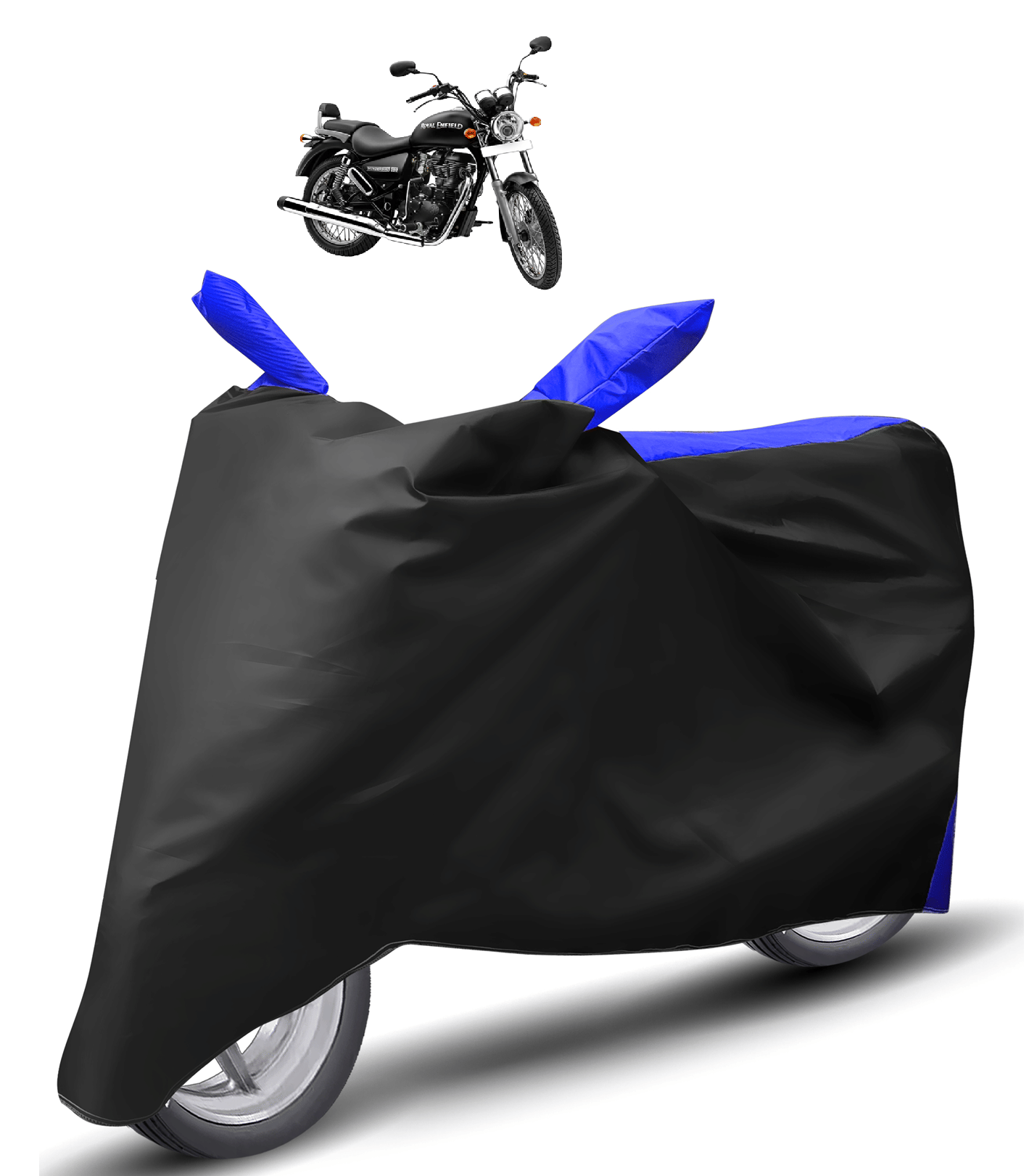 Mockhe Bike Body Cover for Royal Enfield THUNDERBIRD ( Pack of 1 ) , Navy Blue Mockhe Bike Body Cover for Royal Enfield THUNDERBIRD ( Pack of 1 ) , Navy Blue